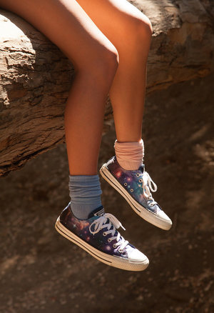 Redheaded teen girl Alex Tanner gets banged in sports socks